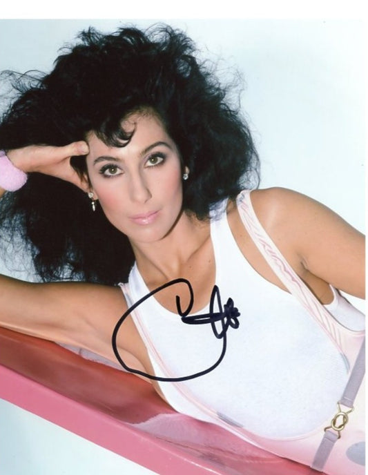CHER signed autographed photo COA Hologram