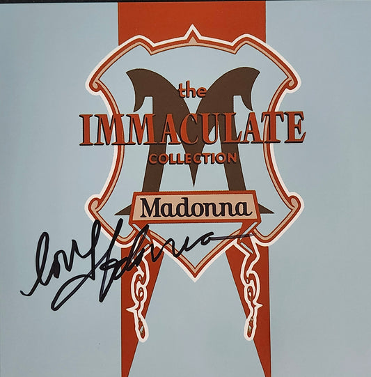 Madonna Signed Autographed Album The Immaculate Collection COA Hologram