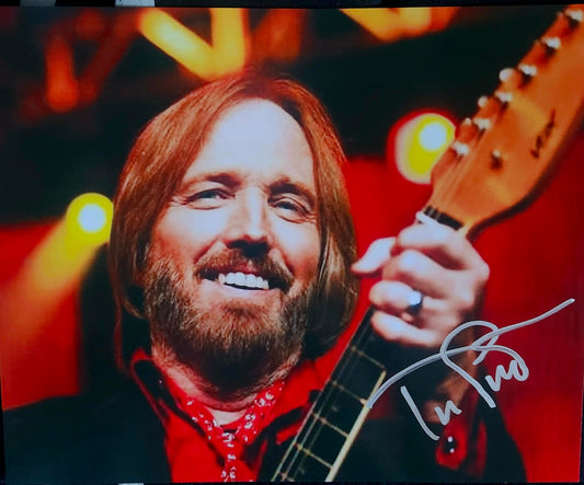 PETTY signed autographed photo red heart COA Hologram