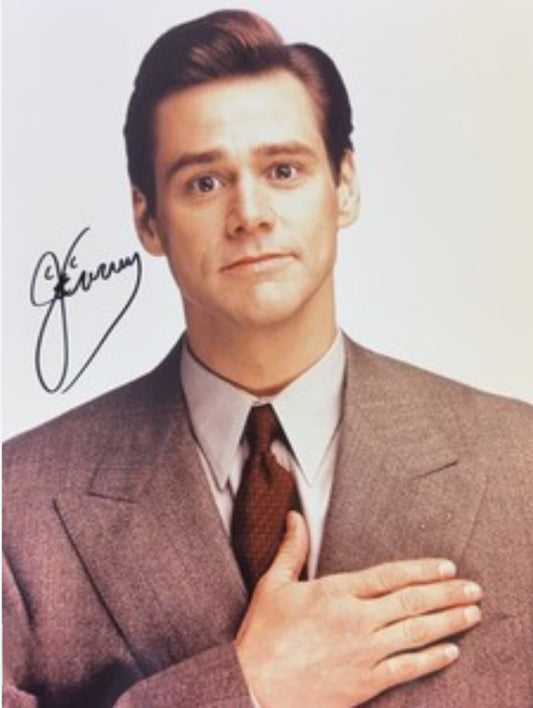 JIM CARREY Signed photo COA Hologram