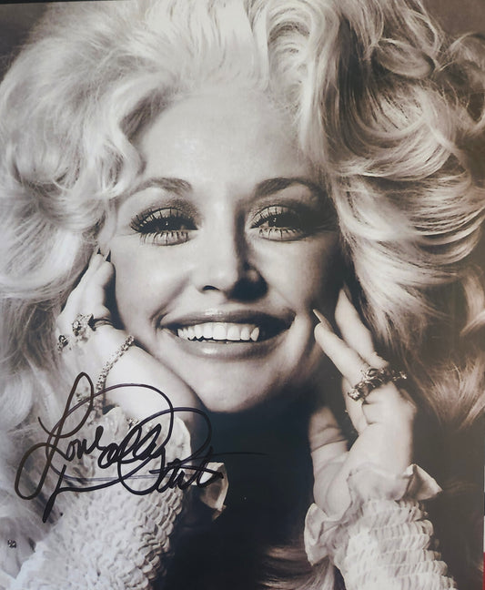 DOLLY PARTON Signed Photo COA Hologram