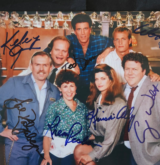 CHEERS CAST signed autographed photo COA Hologram