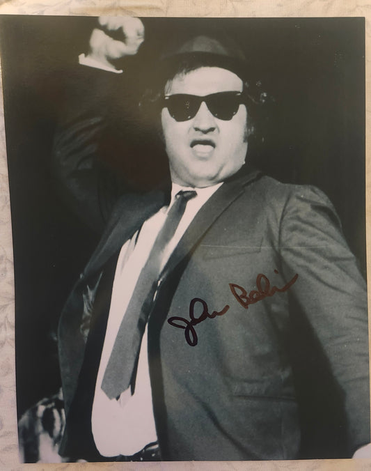 JOHN BELUSHI Signed Autographed Photo Funny Dance COA Hologram