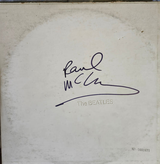 PAUL MCCARTNEY Signed Autographed Album COA Hologram
