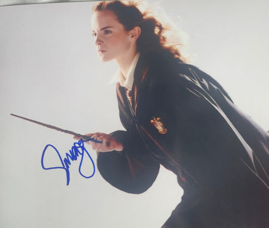 EMMA WATSON signed autographed photo movie scene COA Hologram