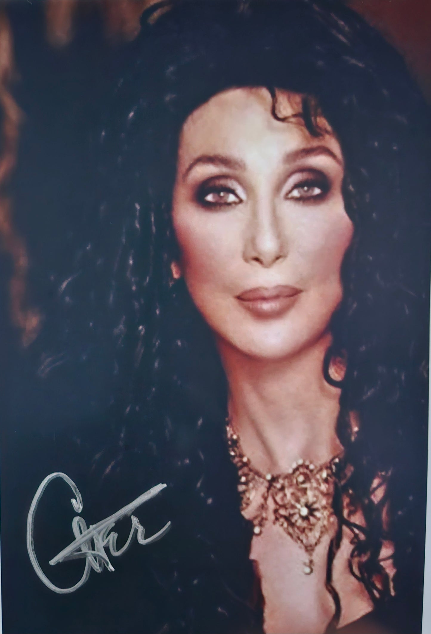 CHER signed autographed photo COA Hologram