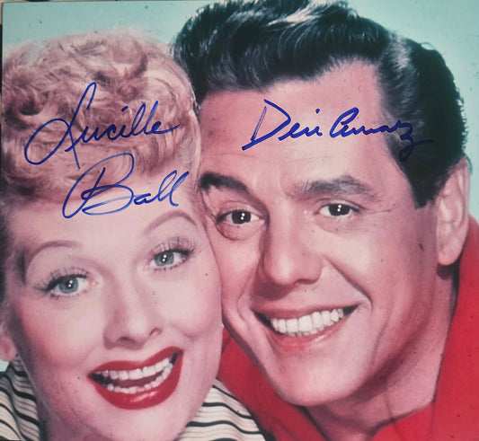 I LOVE LUCY Cast Signed Photo COA Hologram