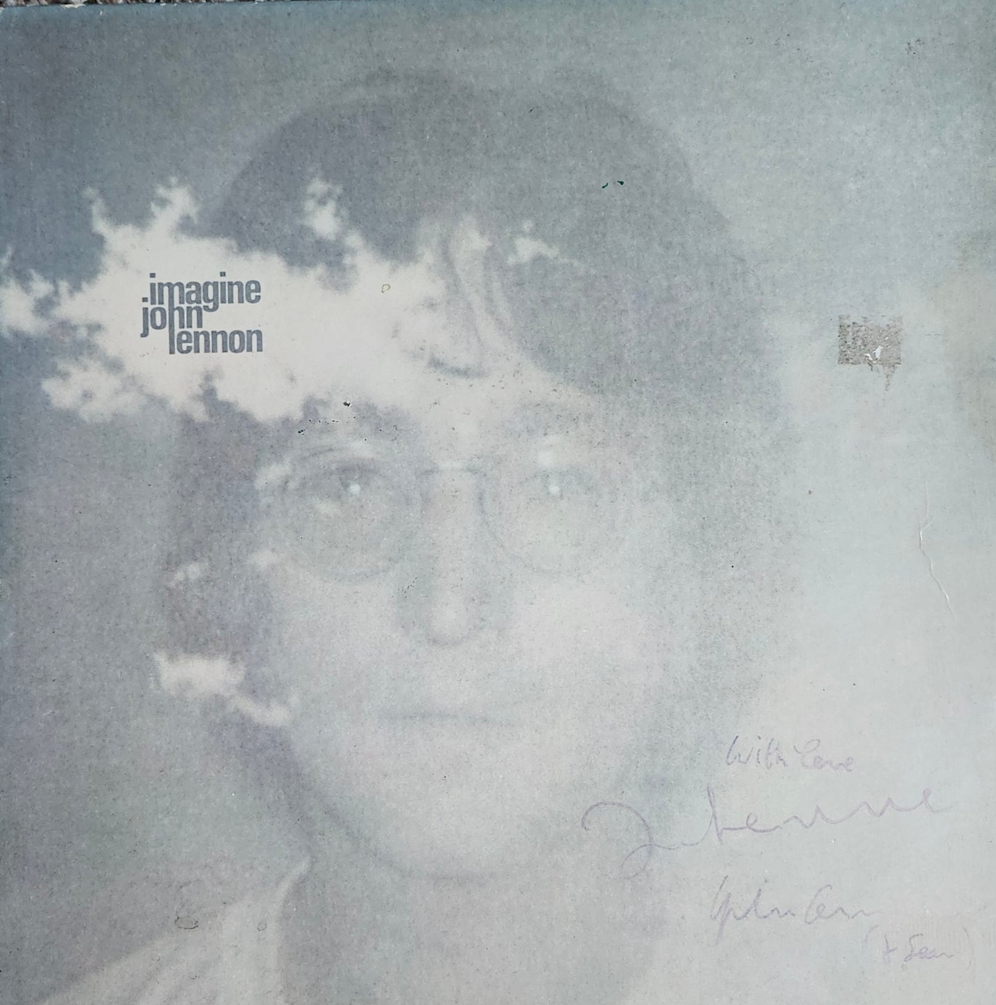 JOHN LENNON Signed Autographed Album Imagine COA hologram