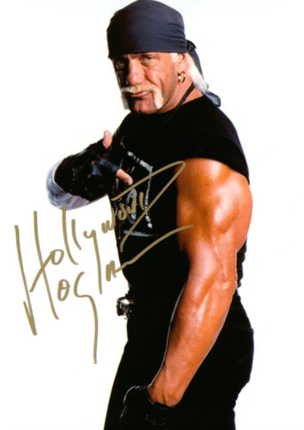 HULK HOGAN Signed Autographed Photo COA Hologram
