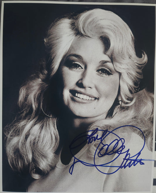 DOLLY PARTON Signed Photo COA Hologram
