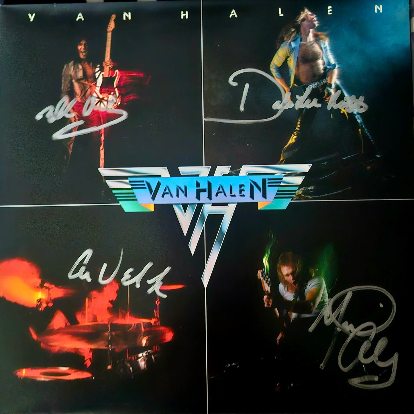 VAN HALEN signed autographed debut album COA Hologram