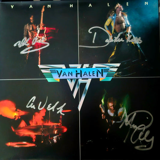 VAN HALEN signed autographed debut album COA Hologram