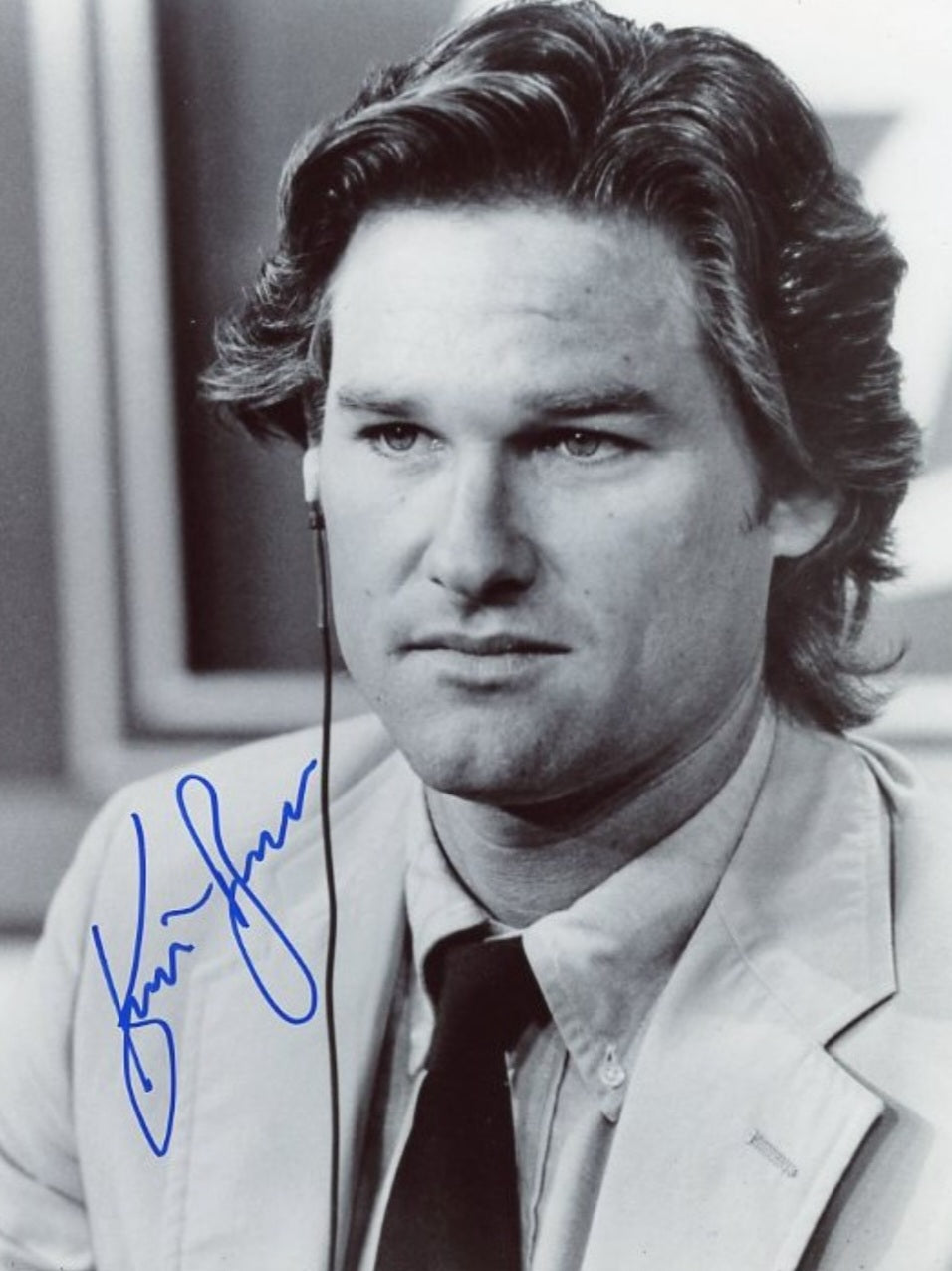 Kurt Russell Signed 8 x 10 Photo COA Hologram