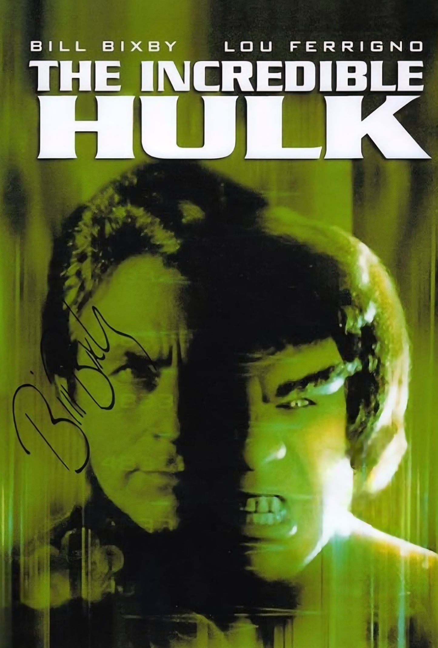 BILL BIXBY The Incredible Hulk signed autographed photo COA Hologram
