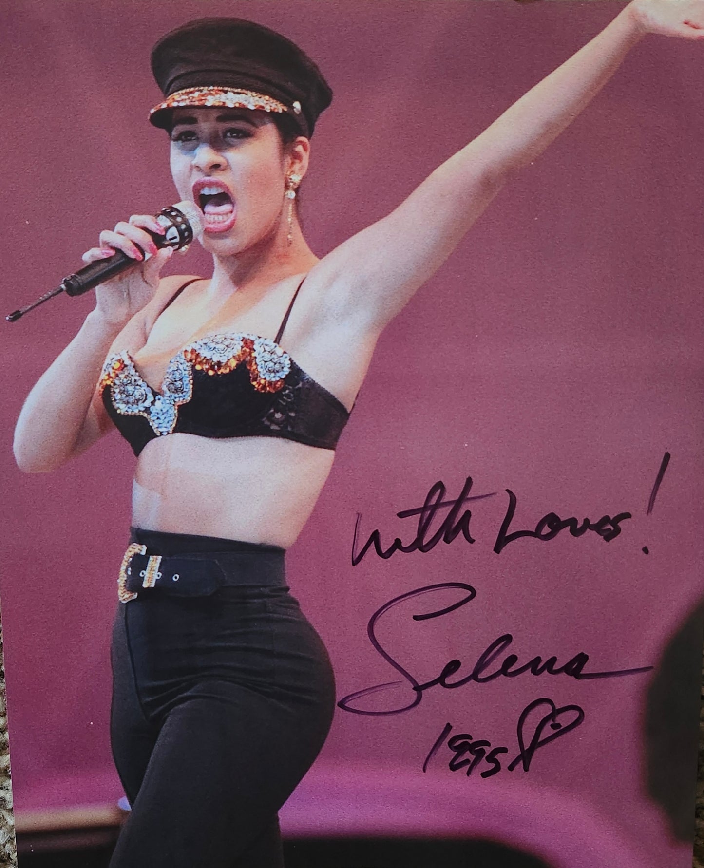 SELENA Signed Autographed Photo COA Hologram