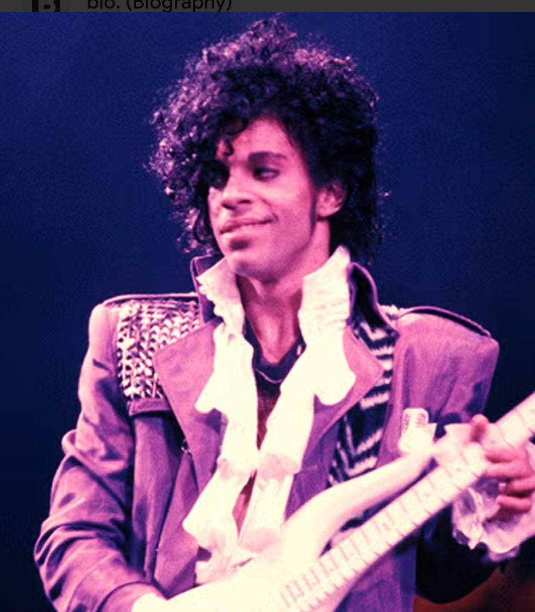 PRINCE Signed Paper Cut COA Hologram