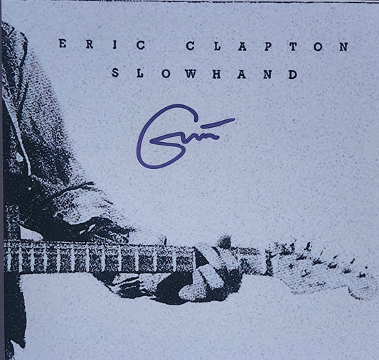 ERIC CLAPTON Signed  Album COA Hologram