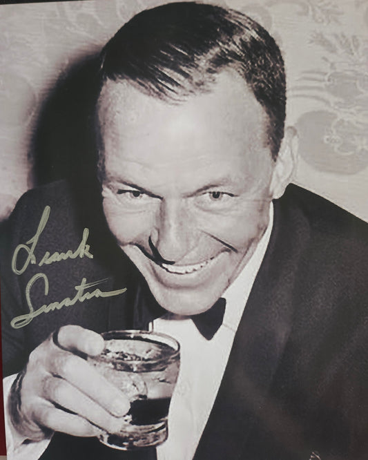 FRANK SINATRA signed autographed photo a toast COA Hologram