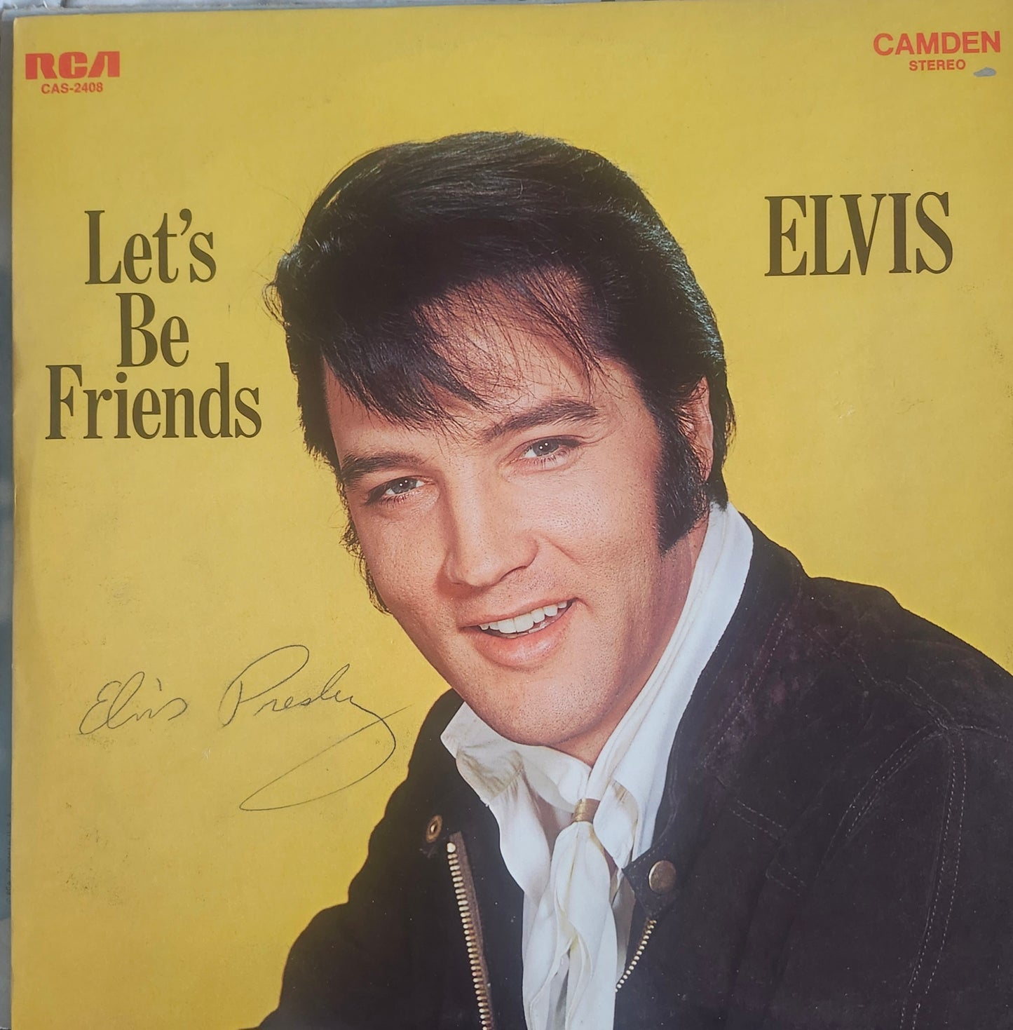 ELVIS PRESLEY signed autographed album COA Hologram