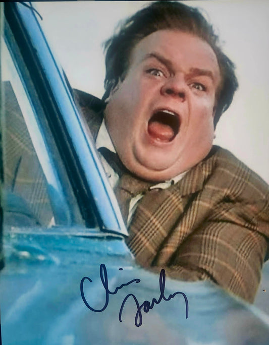 CHRIS FARLEY Signed Photo Movie Scene COA Hologram