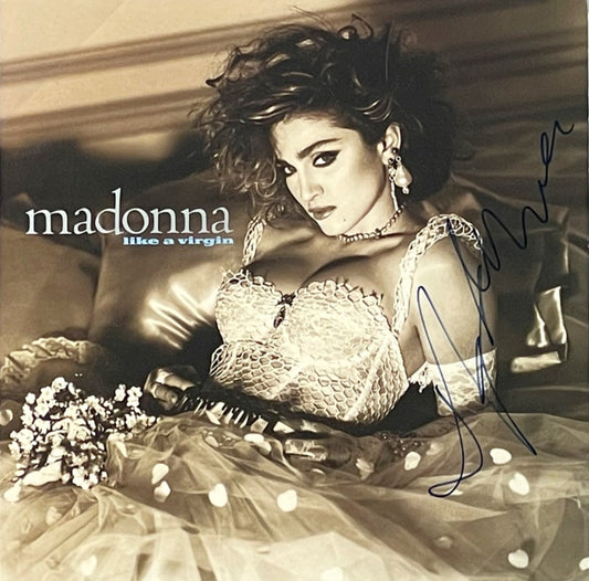 Madonna Signed Autographed Album Like a Virgin COA Hologram
