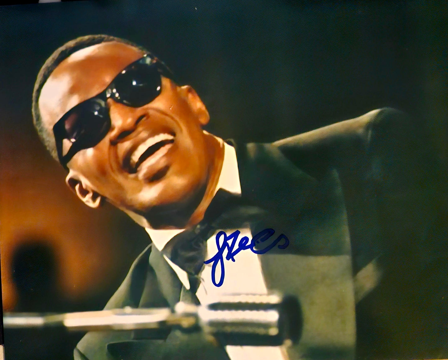 RAY CHARLES signed autographed photo COA Hologram