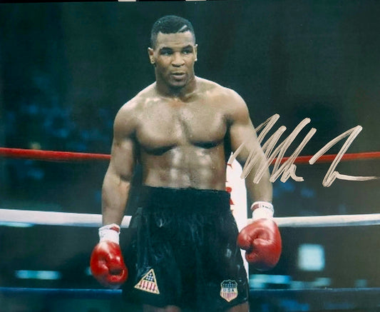 MIKE TYSON signed autographed photo COA Hologram
