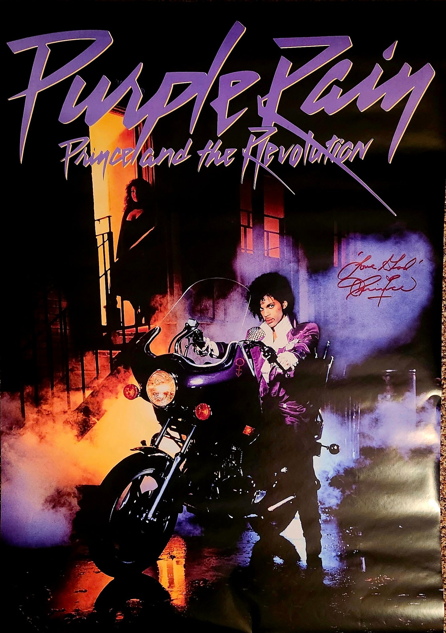 PRINCE signed autographed poster COA Hologram