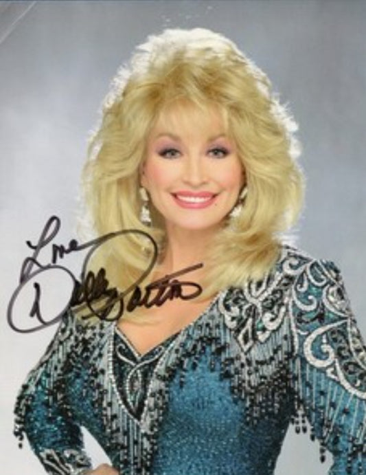 DOLLY PARTON Signed Photo COA Hologram