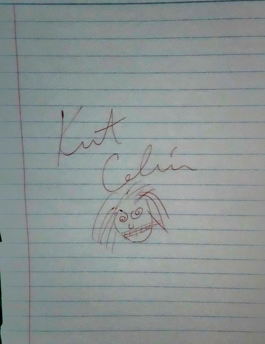 KURT COBAIN signed autographed photo COA Hologram