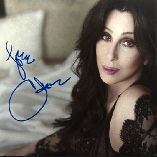 CHER signed autographed photo COA Hologram