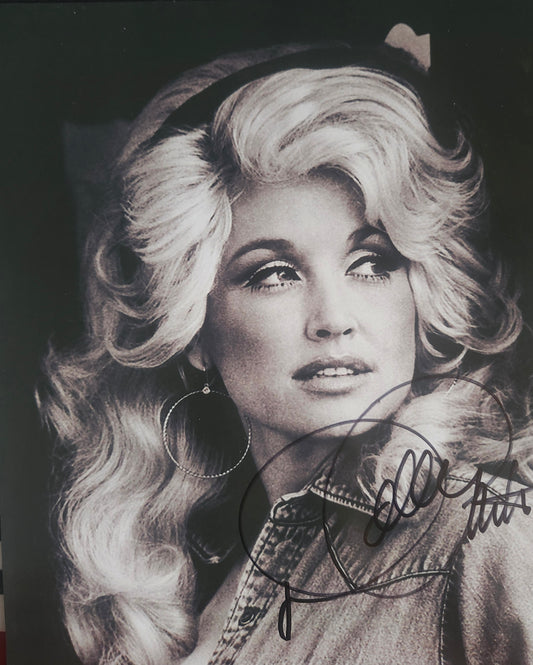 DOLLY PARTON signed autographed COA Hologram