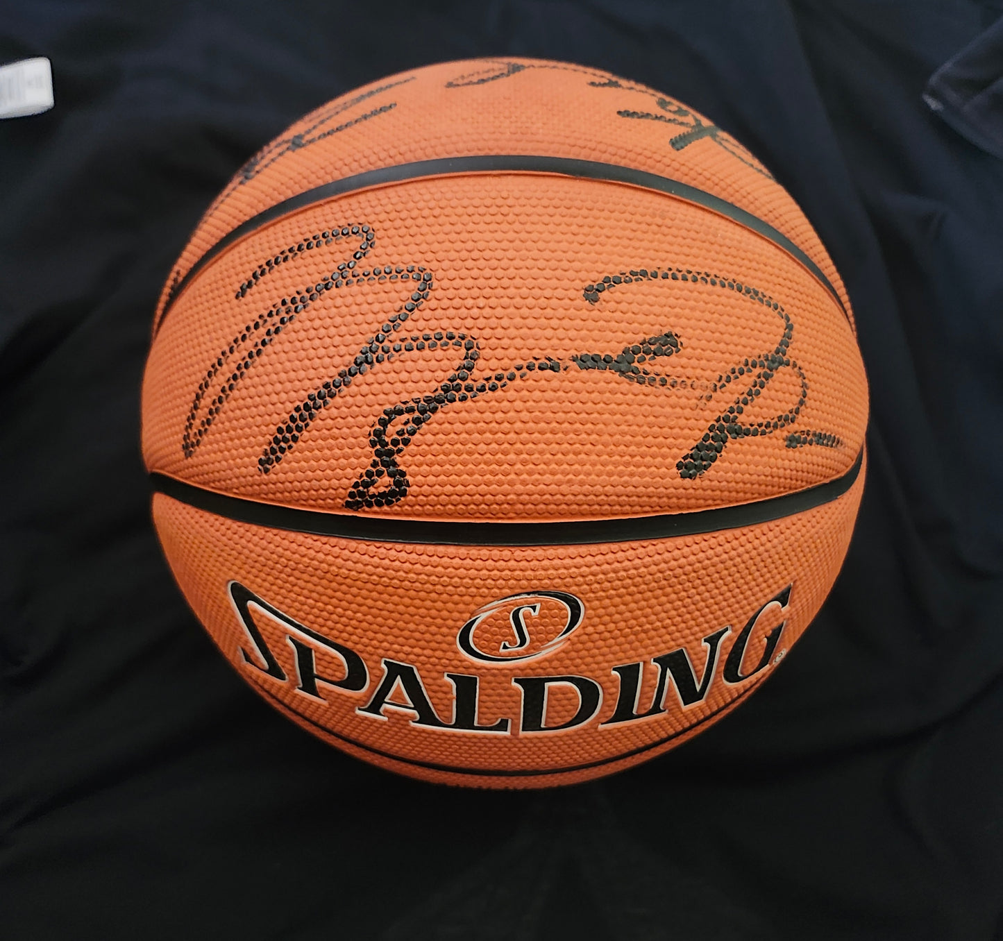 MICHAEL JORDAN LeBRON JAMES KOBE BRYANT Signed Basketball COA Hologram