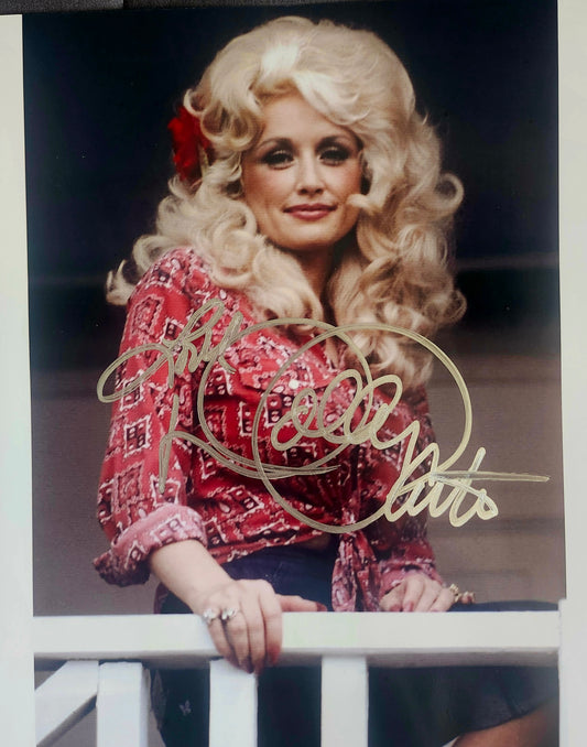 DOLLY PARTON Signed Photo COA Hologram