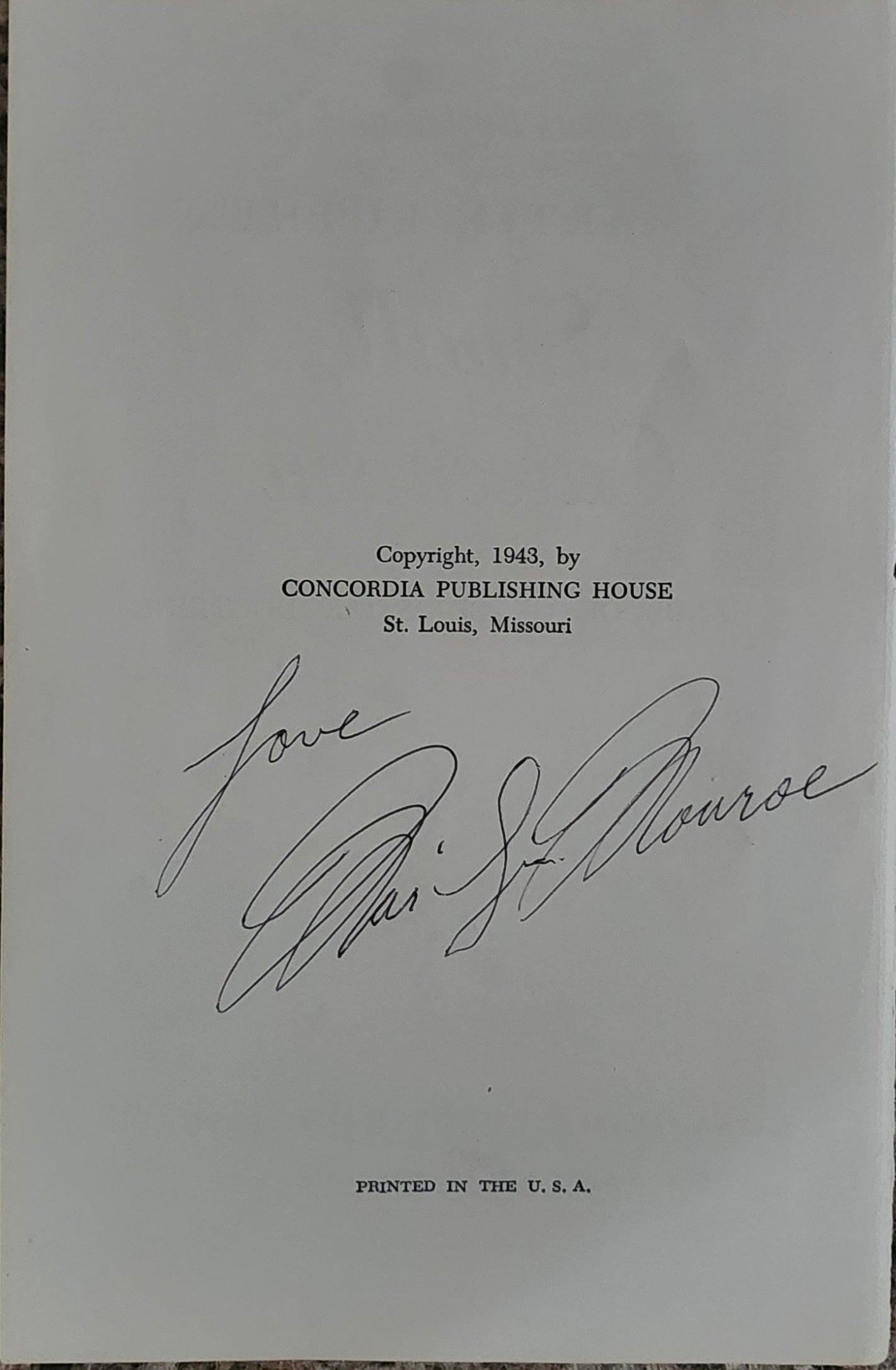 MARILYN MONROE Signed Autographed Photo Love COA Hologram