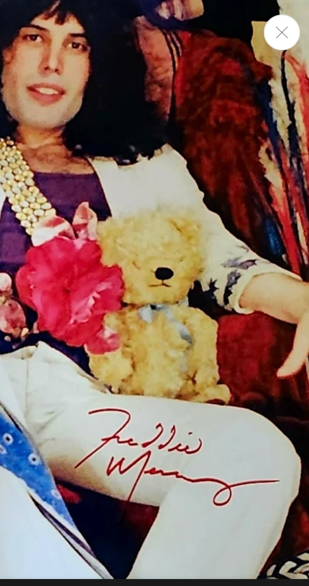 QUEEN BAND signed poster COA Hologram