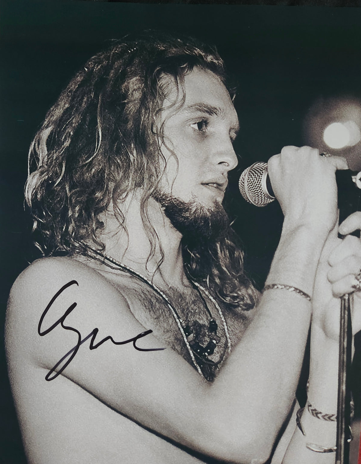 LAYNE STALEY signed autographed photo COA Hologram
