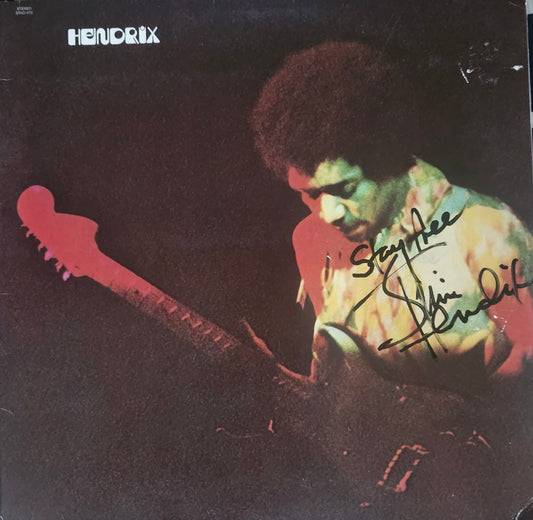 JIMI HENDRIX Signed Album Band of Gypsys COA Hologram