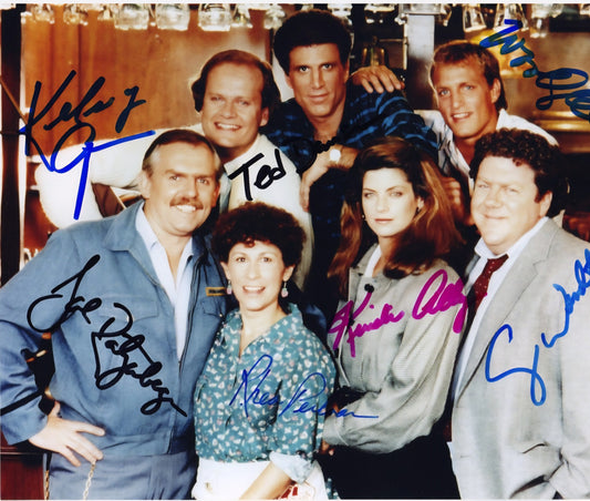 CHEERS CAST signed autographed photo COA Hologram