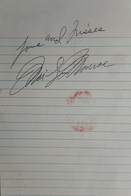 MARILYN MONROE Signed Autographed Photo COA Hologram