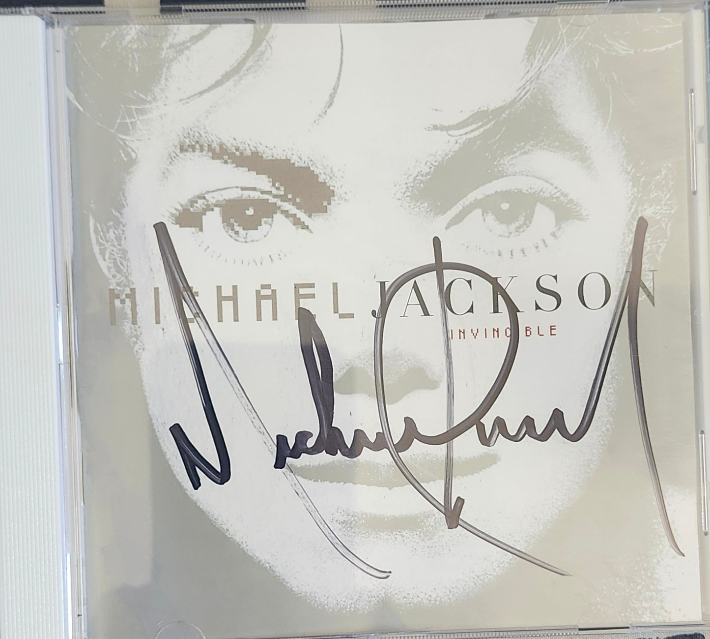 MICHAEL JACKSON Signed CD COA Hologram