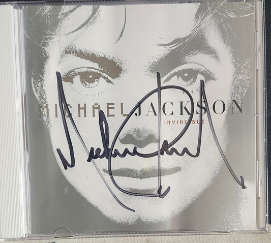 MICHAEL JACKSON Signed CD COA Hologram