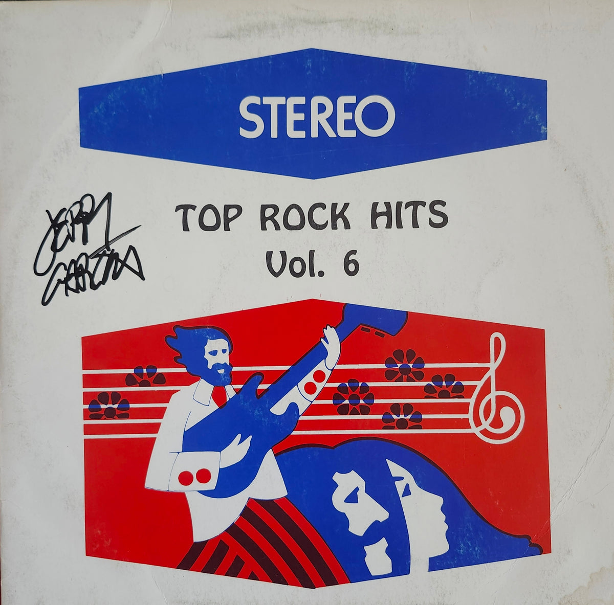 JERRY GARCIA Signed album COA Hologram