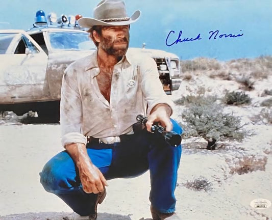 CHUCK NORRIS signed autographed photo action ready COA Hologram