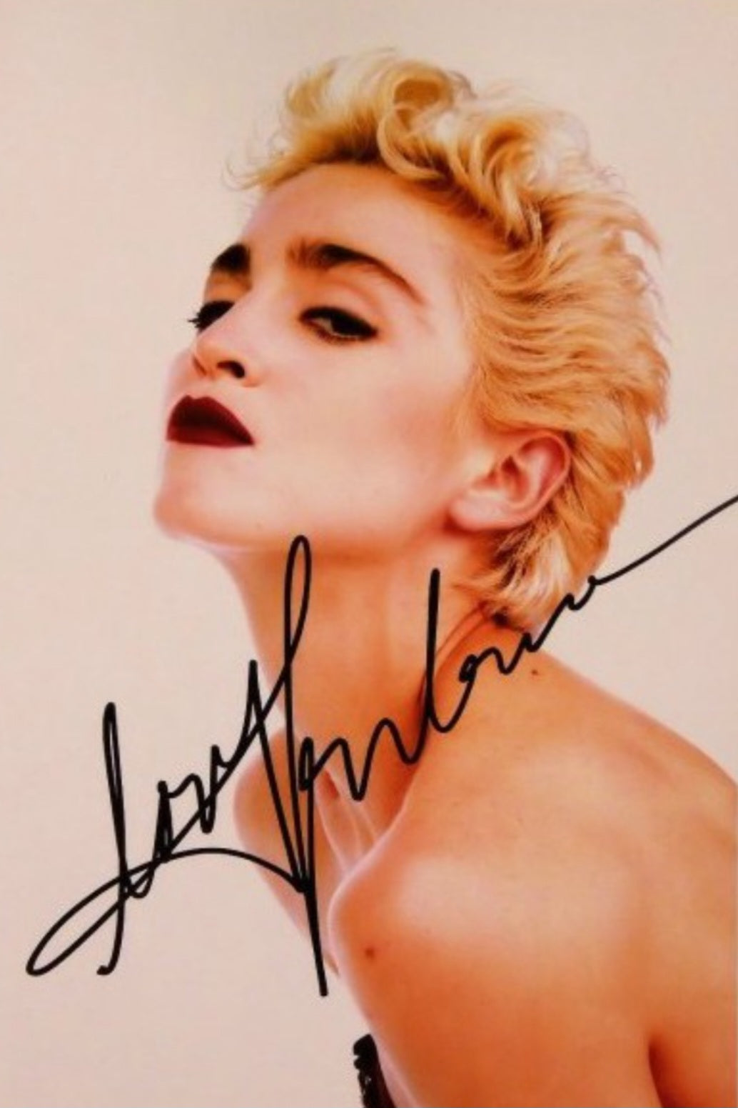 MADONNA Signed Autographed Photo COA Hologram