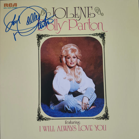 DOLLY PARTON Signed Album  COA Hologram