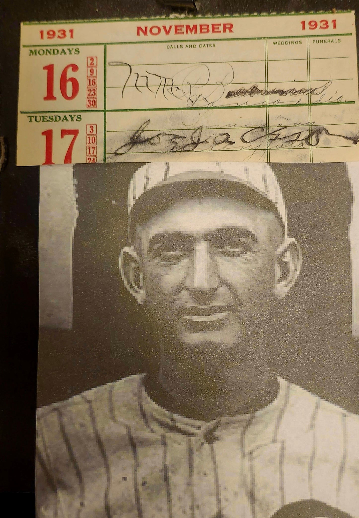 JOE JACKSON Signed Calender Cut COA Hologram