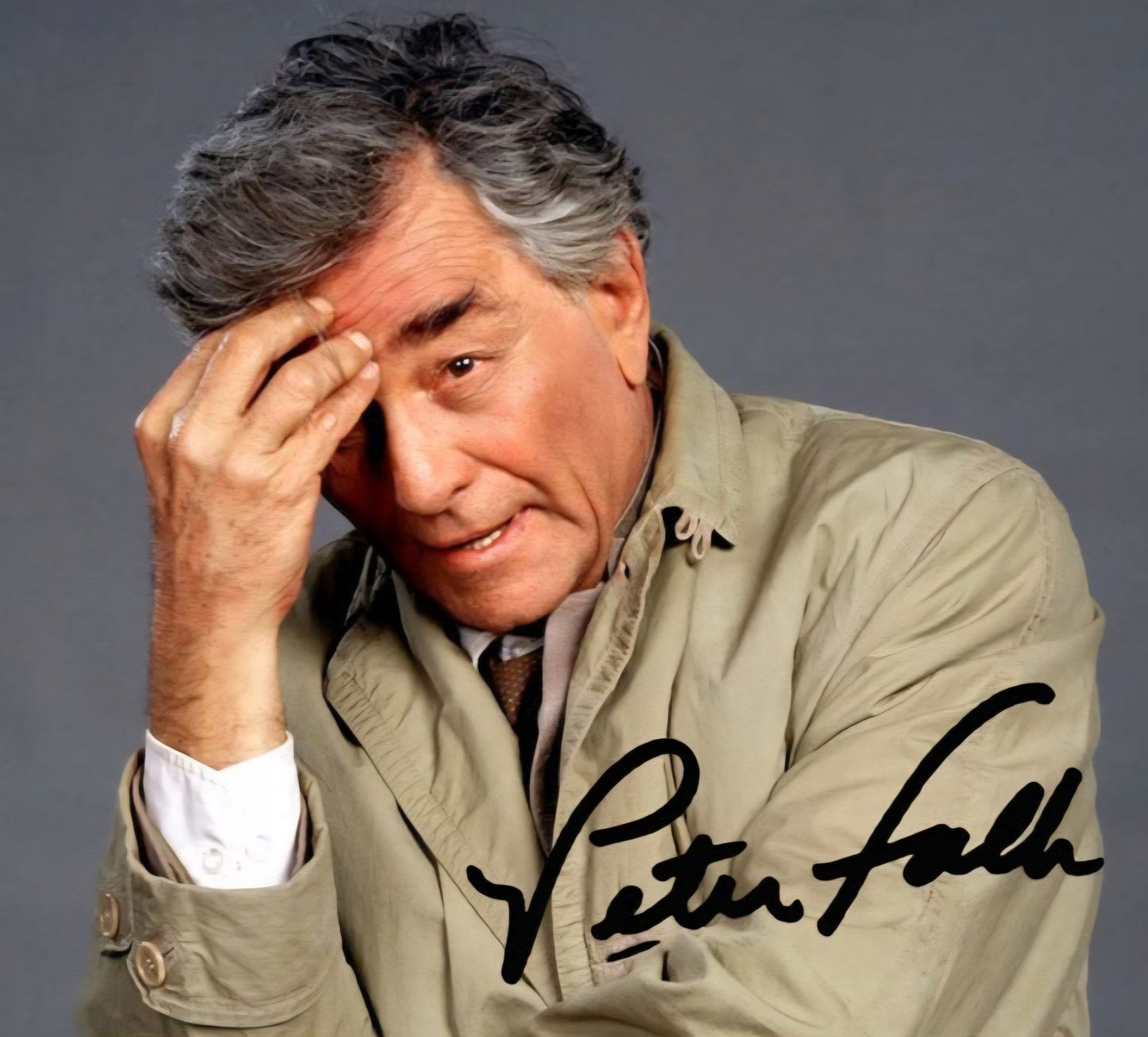 PETER FALK cast signed autographed photo COA Hologram