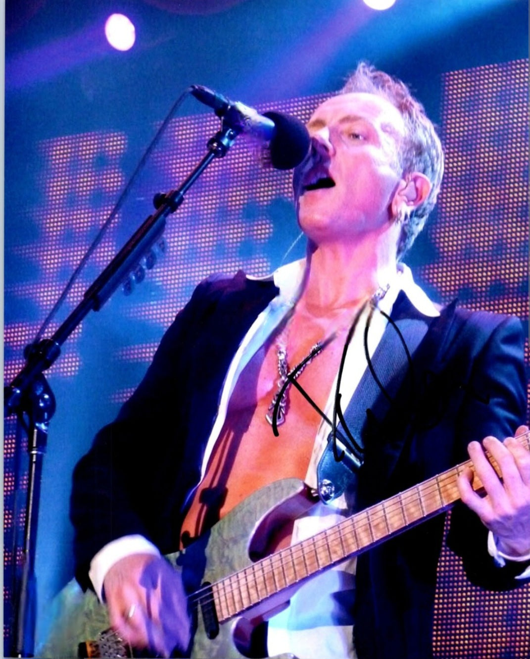 PHIL COLLEN Signed Photo COA Hologram
