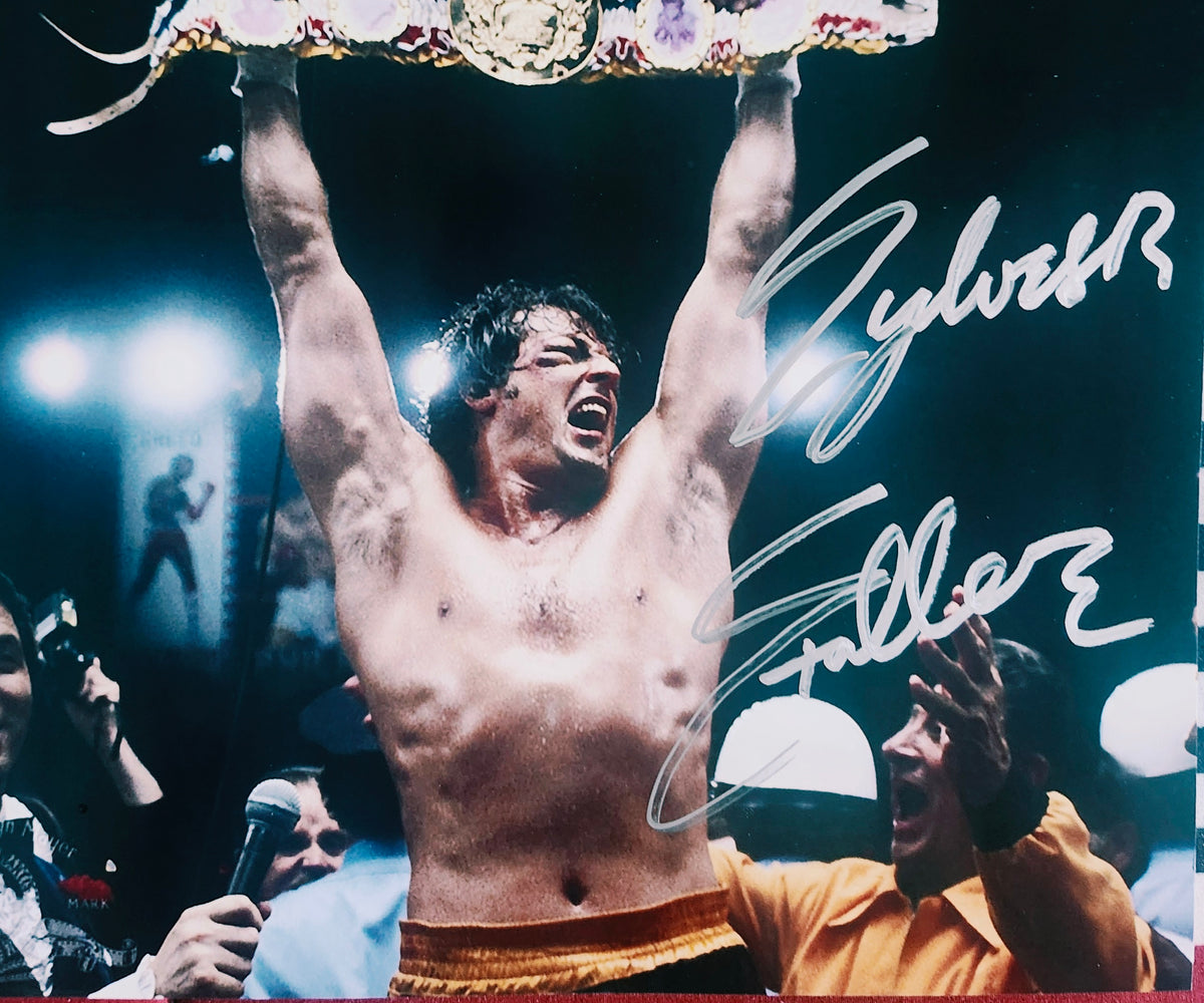 SYLVESTER STALLONE signed autographed photo Yo Adrian COA Hologram